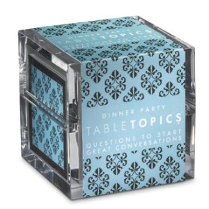 TableTopics Cubes available at Bering's Hardware