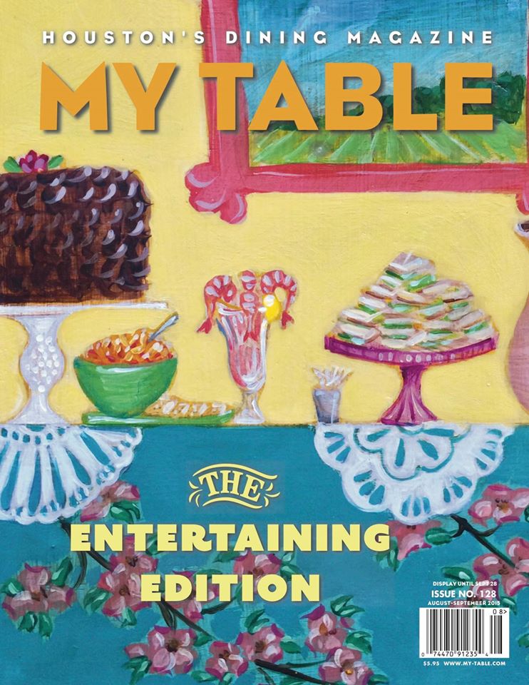 my table magazine cover