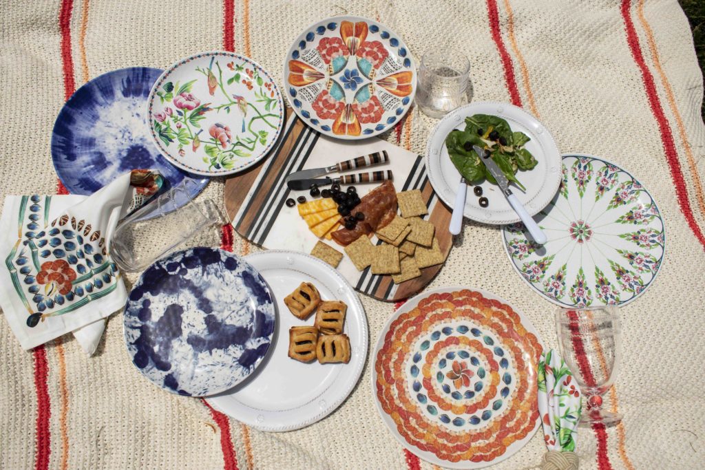 Melamine dishes available at Bering's Hardware